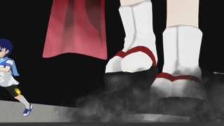 MMD Giantess Kiritan Highway 【1080P 30FPS】 [upl. by Aicilyhp]