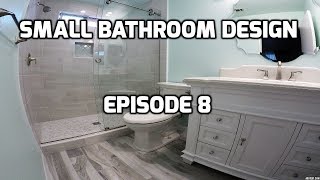 Bath amp Shower Tile Ideas EPISODE 8 Small Bathroom Design [upl. by Retswerb]